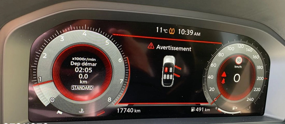 Nissan Qashqai cena 88700 przebieg: 17000, rok produkcji 2023 z Kalisz małe 232